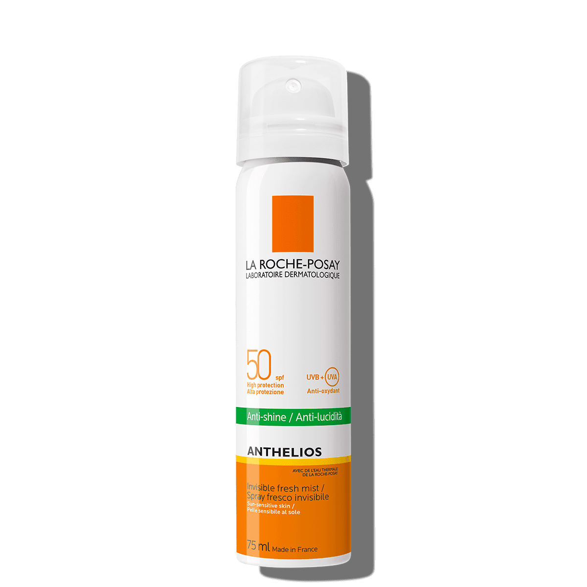 La Roche Posay 產品頁面 陽光 Anthelios Mist全效廣譜抗油光清爽防曬噴霧 Spf50 75ml 3337875549530