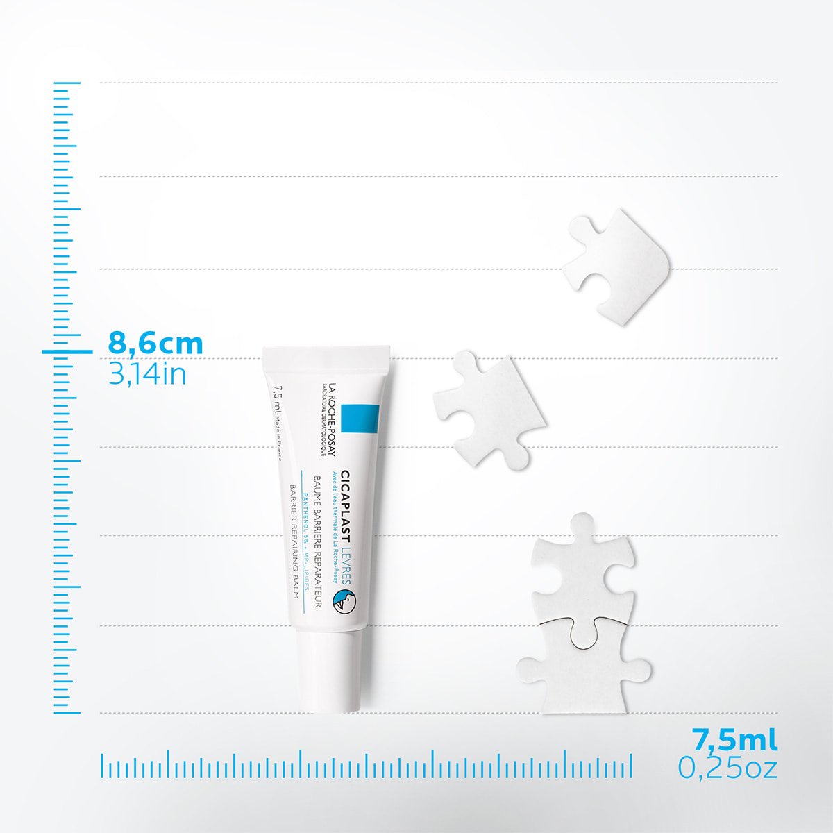 La Roche Posay 產品頁面 受損 Cicaplast Lips修復潤唇膏 修復屏障 