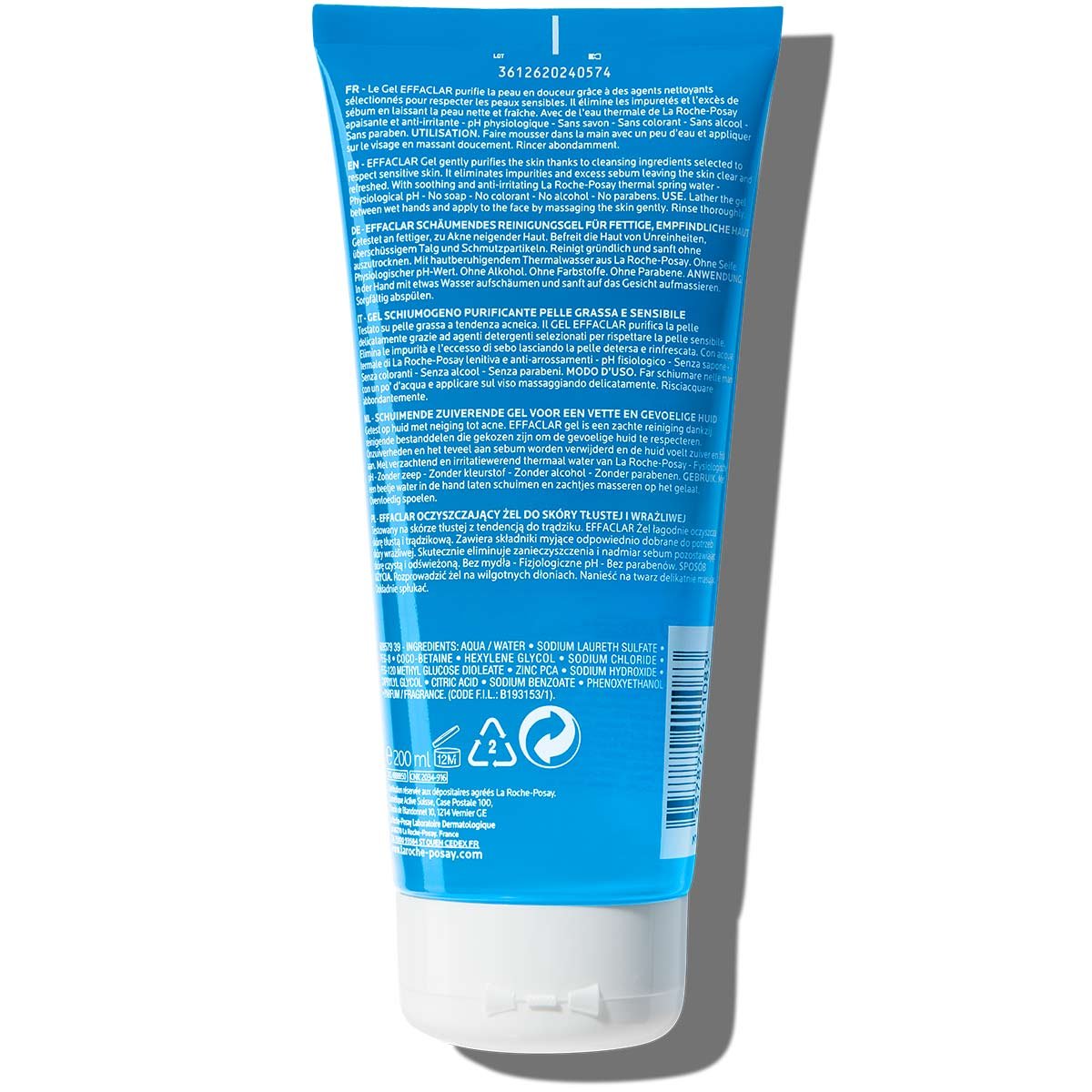 La Roche Posay 潔面產品 Effaclar Cleansing Foaming Gel控油潔面啫喱 200ml 3337