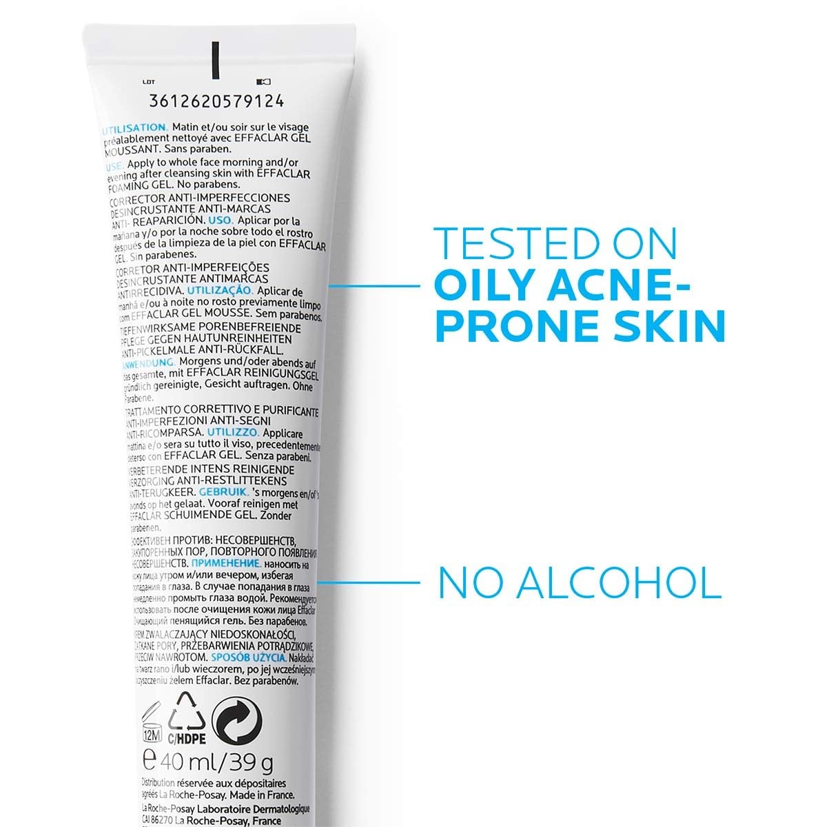 La Roche Posay 產品頁面 粉刺 Effaclar Duo(+)粉刺淨化雙效精華(+)  40ml 3337875598071 縮放B