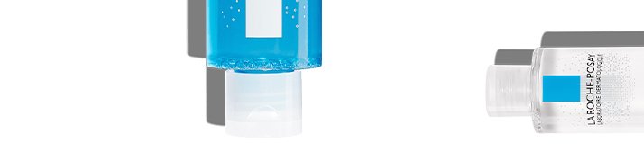La Roche Posay 潔膚卸妝系列頁面頂部